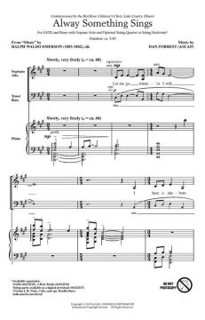 Alway Something Sings (Dan Forrest) 