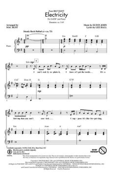 Electricity (From Billy Elliot) (Elton John) 