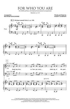 For Who You Are von Marty Sampson (Download) 