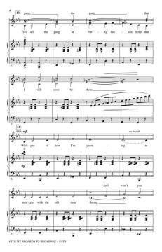 Give My Regards To Broadway (George M. Cohan) 