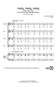 Heilig, Heilig, Heilig von Franz Schubert (Download) 