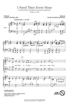 I Need Thee Every Hour (Vicki Tucker Courtney) 