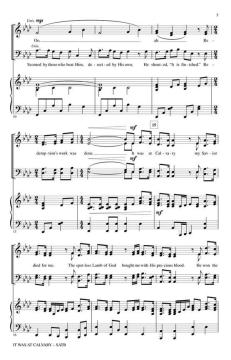 It Was At Calvary von Gary Hallquist (Download) 