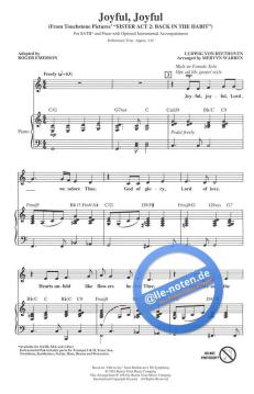 Joyful, Joyful von Ludwig van Beethoven 