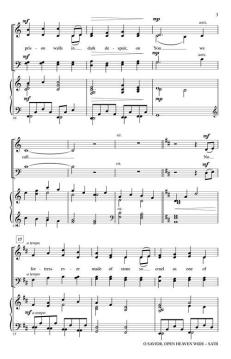 O Savior, Open Heaven Wide von John Purifoy (Download) 