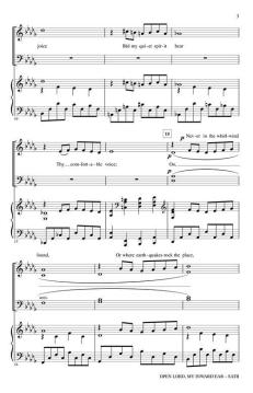 Open Lord, My Inward Ear von John Leavitt (Download) 