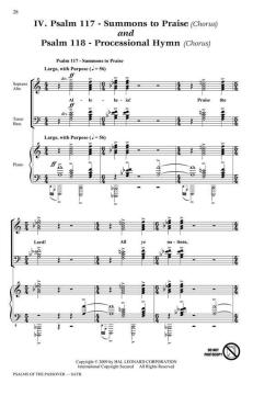 Psalms Of The Passover von Ed Lojeski (Download) 