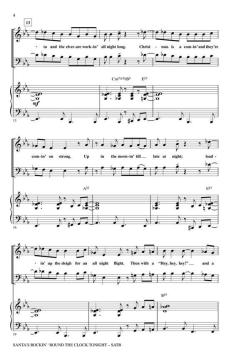 Santa's Rockin' 'Round The Clock Tonight! von Kirby Shaw (Download) 