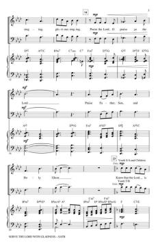 Serve The Lord With Gladness von Rollo Dilworth (Download) 