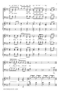 Sing Tidings Of Joy 