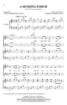 A Sending Forth von Edward Alstrom 