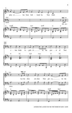 Across the Lands You're the Word of God von Keith Getty (Download) 