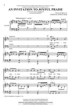 An Invitation to Joyful Praise von Joseph M. Martin (Download) 