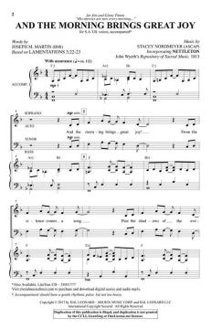 And the Morning Brings Great Joy von Joseph M. Martin (Download) 