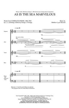 As Is The Sea Marvelous von Matthew Lyon Hazzard (Download) 