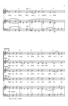 Blest Are The Pure in Heart von Hugh Benham (Download) 