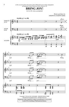 Bring Joy! von Joseph M. Martin (Download) 