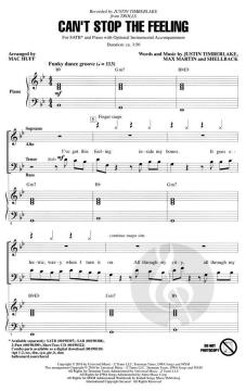 Can't Stop The Feeling (Justin Timberlake) 
