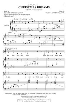 Christmas Dreams von Heather Sorenson (Download) 