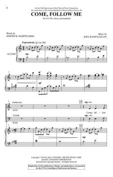 Come, Follow Me von Joseph M. Martin (Download) 