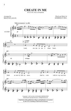 Create In Me von Kimberly Hill (Download) 