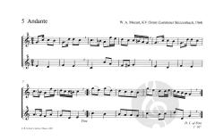 Leichte Duette von Wolfgang Amadeus Mozart 