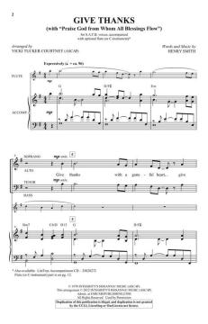 Give Thanks von Henry Smith 
