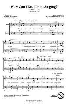 How Can I Keep from Singing? (Download) 