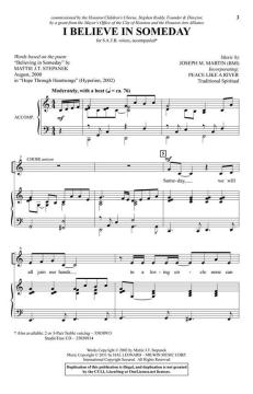 I Believe in Someday von Joseph M. Martin 