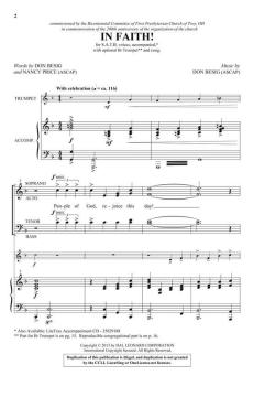 In Faith! von Don Besig (Download) 