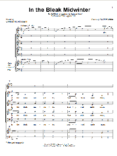 In The Bleak Midwinter von Alan Higbee (Download) 