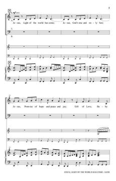 Jesus, Light of the World Has Come von Ruth Elaine Schram (Download) 