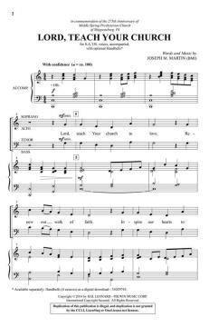 Lord, Teach Your Church von Joseph M. Martin (Download) 