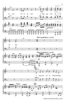 Music in the Mountains von Joseph M. Martin (Download) 