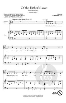Of The Father's Love von Barry Talley (Download) 