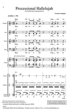 Processional Hallelujah von Graeme Langager (Download) 