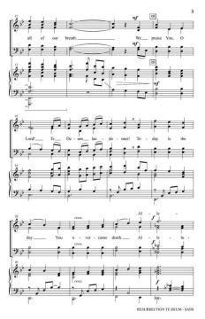 Resurrection Te Deum von Lee Dengler 