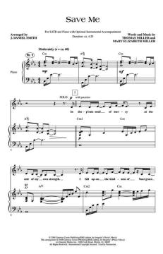 Save Me von Thomas Miller (Download) 