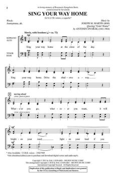 Sing Your Way Home von Joseph M. Martin (Download) 