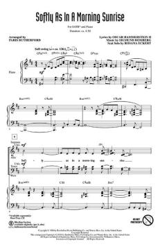 Softly As In A Morning Sunrise von Oscar Hammerstein II (Download) 