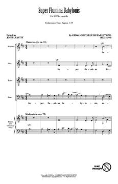 Super Flumina Babylonis von John Leavitt (Download) 