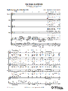 The Hope (Hatikvah) von Michael Isaacson (Download) 