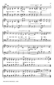 The Light In The Piazza (Choral Highlights) (John Purifoy) 