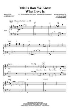 This Is How We Know What Love Is von Annette Oden (Download) 