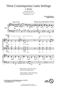Three Contemporary Latin Settings von Jerry Estes (Download) 
