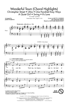 Wonderful Town (Choral Highlights) (Leonard Bernstein) 