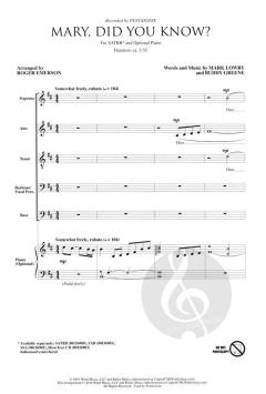 Mary, Did You Know? von Pentatonix (Download) 