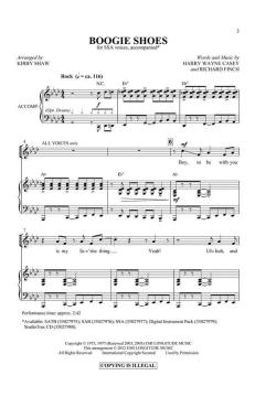 Boogie Shoes (Harry Wayne Casey) 