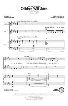 Children Will Listen (Stephen Sondheim) 