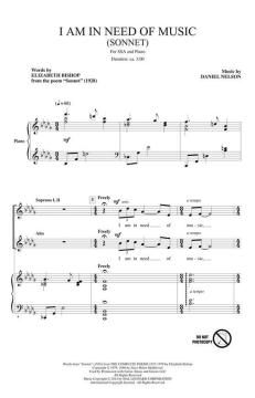I Am In Need Of Music (Sonnet) von Daniel Nelson (Download) 